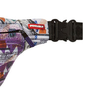 Sprayground Crossbody Bag Bianco Viola Unisex