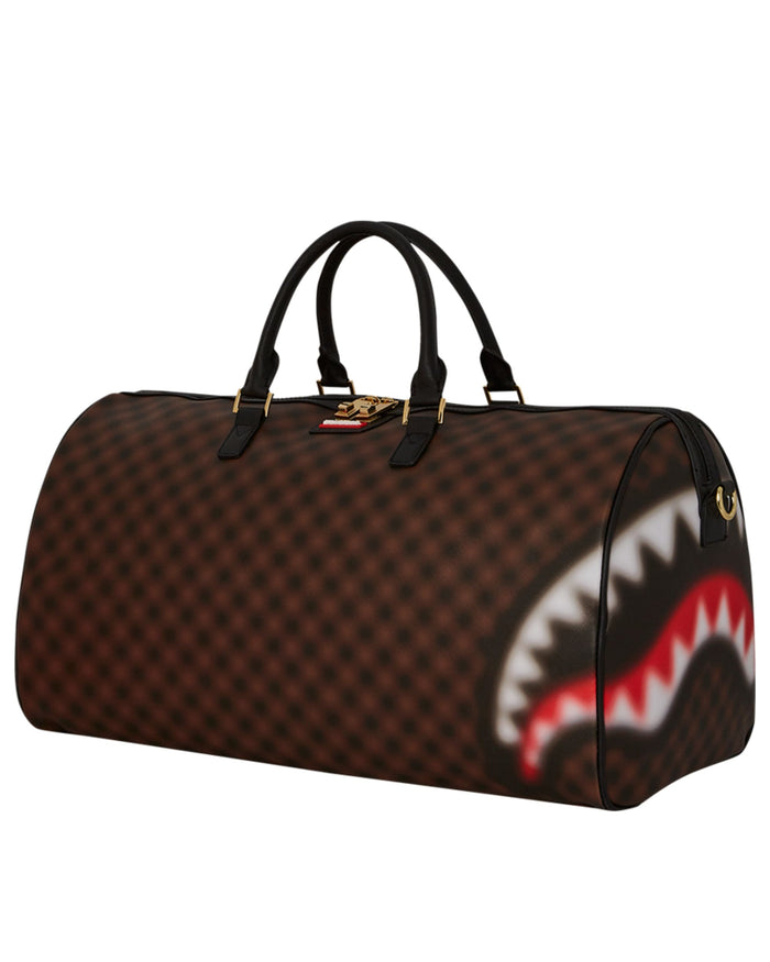 Sprayground Duffle Borsa Palestra Viaggio Marrone Unisex 1