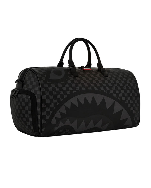 Sprayground Duffle Borsa Palestra Viaggio Nero Unisex