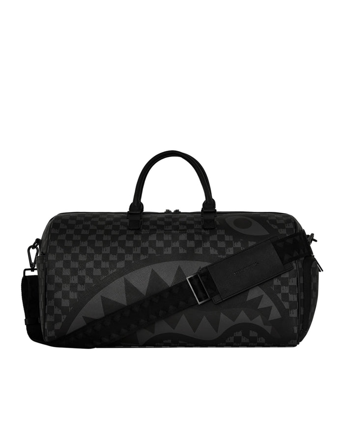 Sprayground Duffle Borsa Palestra Viaggio Nero Unisex 4