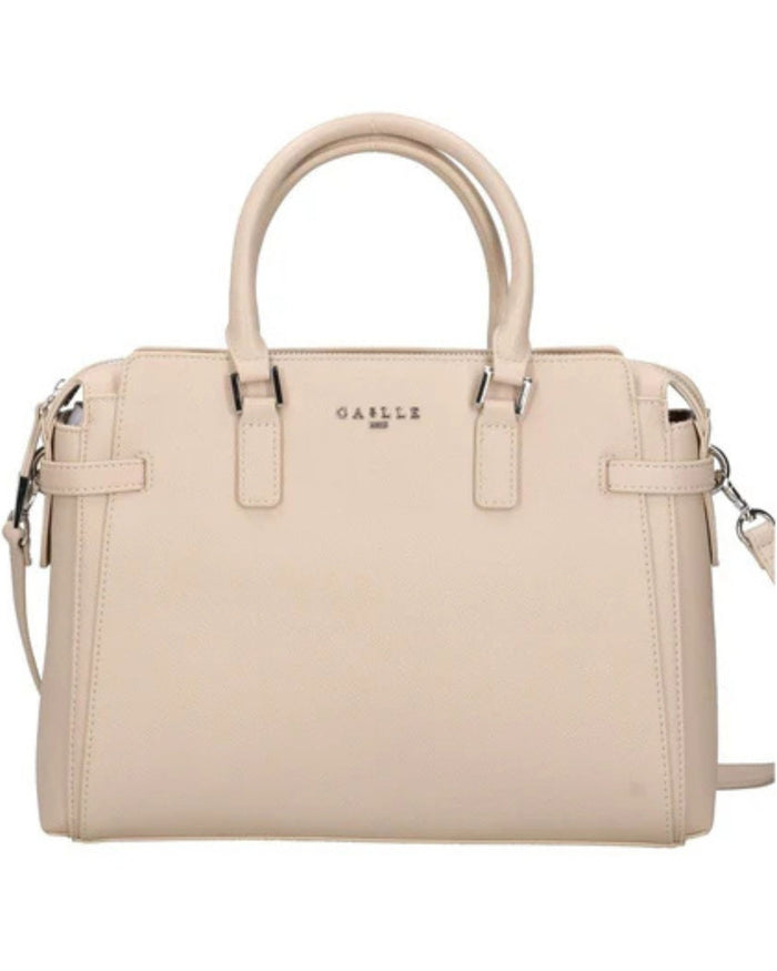 Gaelle Borsa In Ecopelle Con Tracolla Regolabile Beige Donna 4