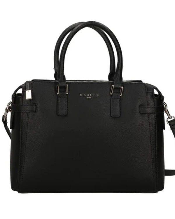 Gaelle Borsa In Ecopelle Con Tracolla Regolabile Nero Donna