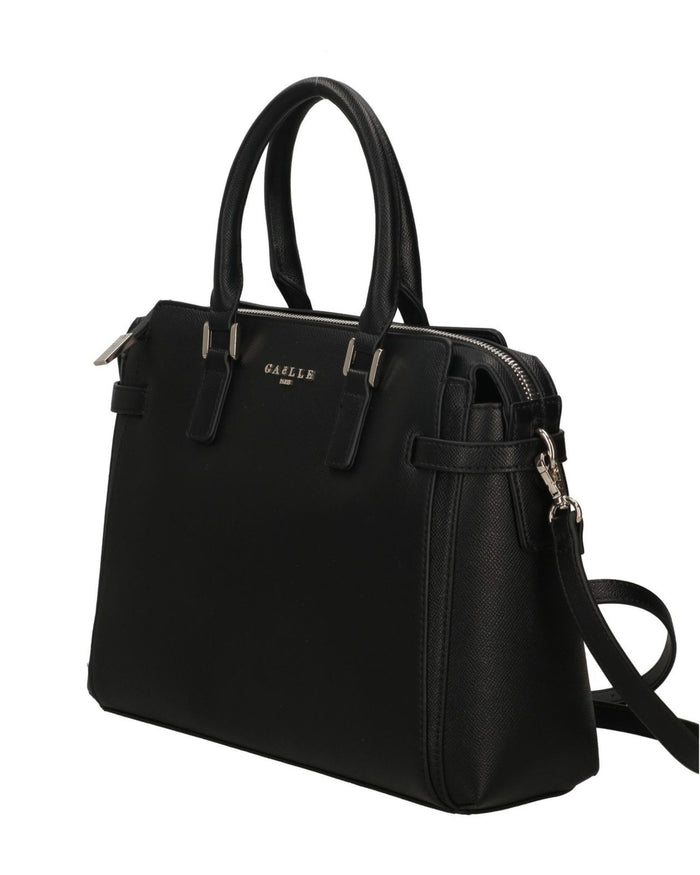 Gaelle Borsa In Ecopelle Con Tracolla Regolabile Nero Donna 2