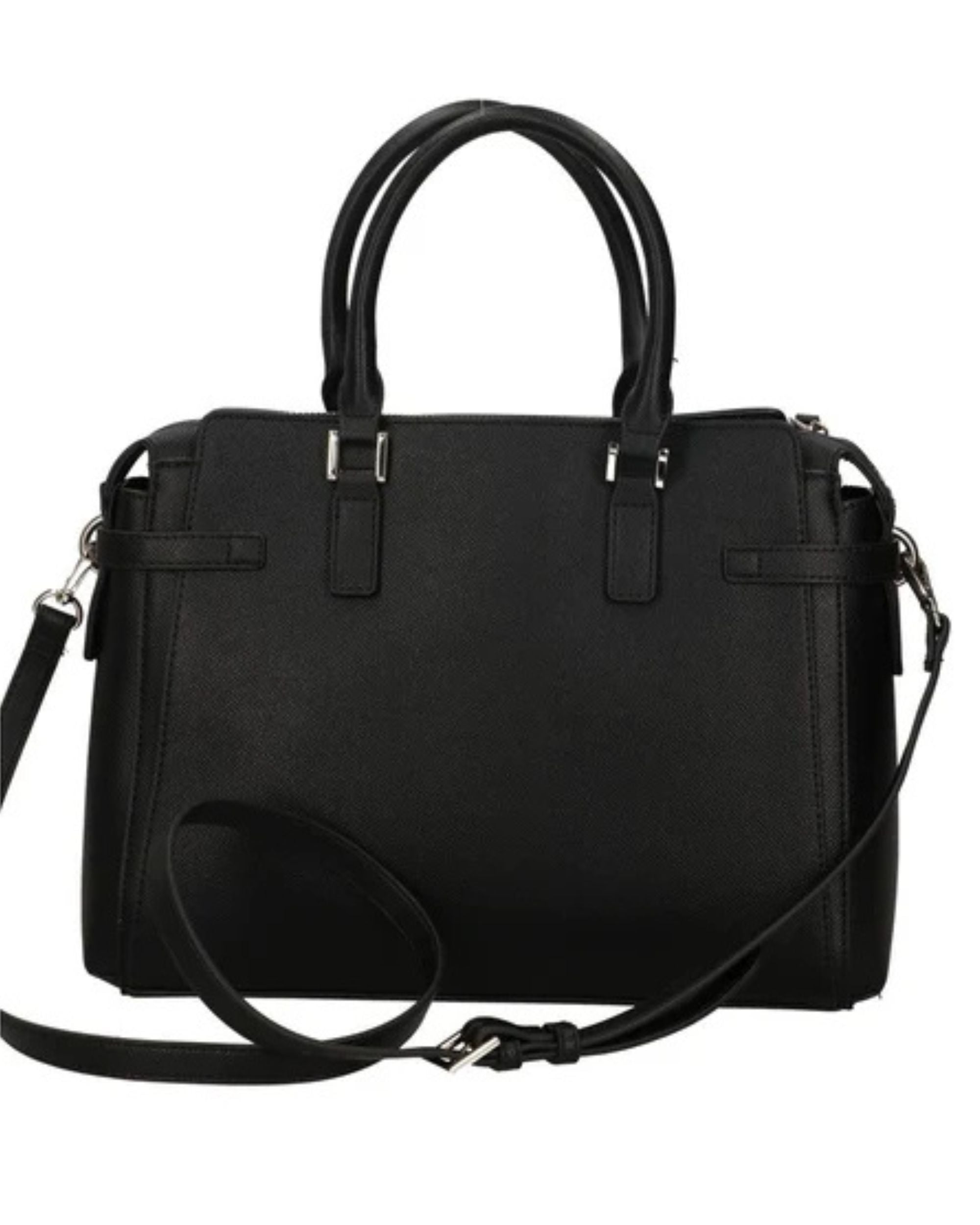 Gaelle Borsa a Mano In Ecopelle Con Tracolla Regolabile Nero Donna