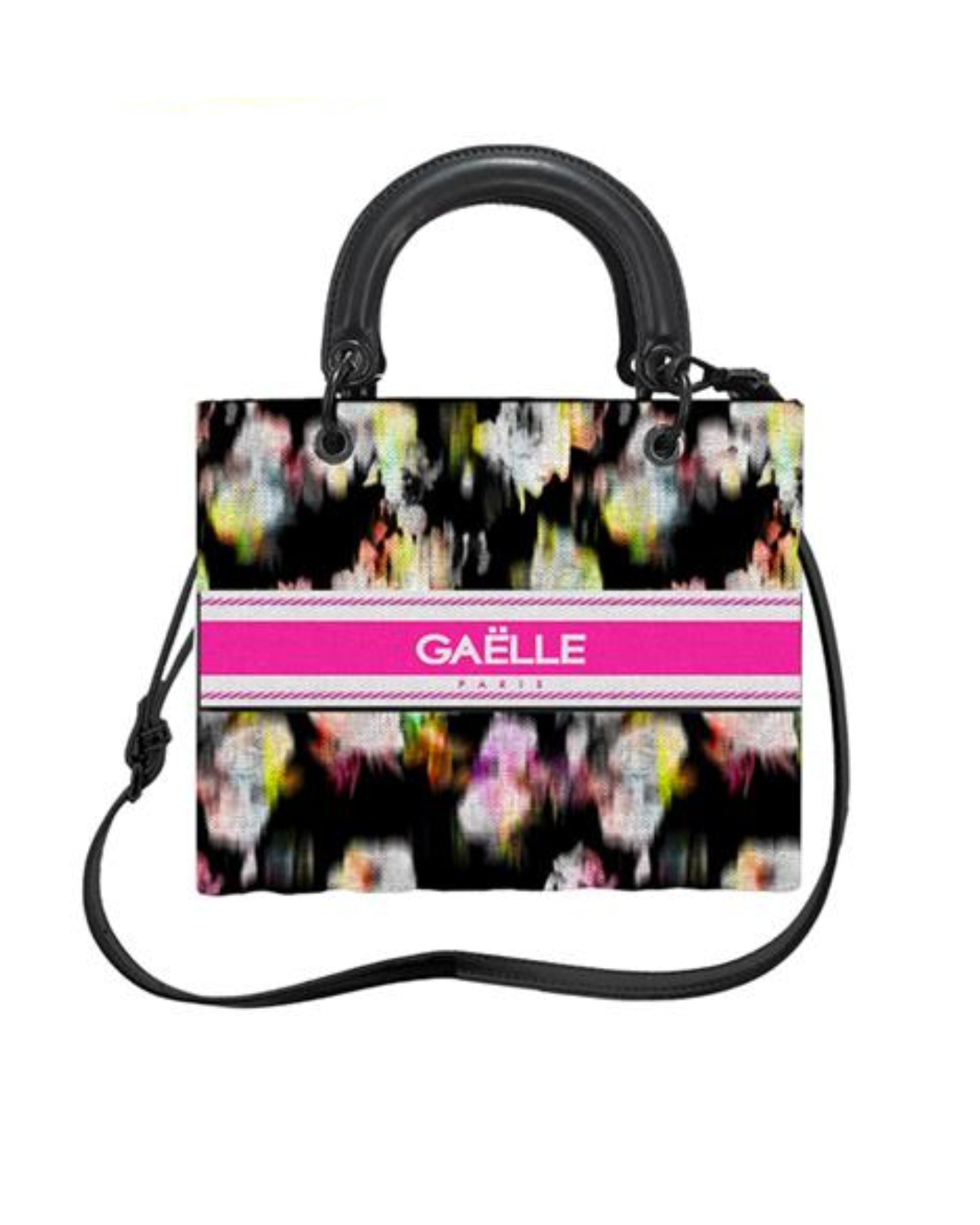 Gaelle Borsa a Mano in Ecopelle Stampa Multicolore Donna