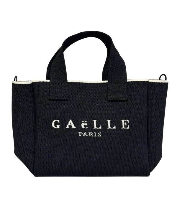 Gaelle Shopper Con Logo Ricamato Nero Donna-2