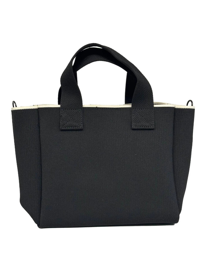 Gaelle Shopper Con Logo Ricamato Nero Donna 3