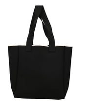 Gaelle Maxi Shopper Con Logo Ricamato Nero Donna
