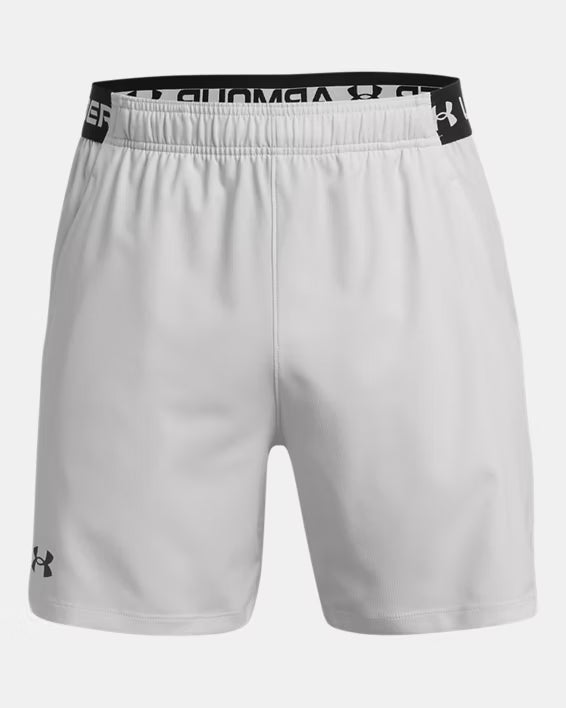 Under Armour Pantaloncini Shorts UA Vanish Woven Allenamento Uomo Grigio Halo