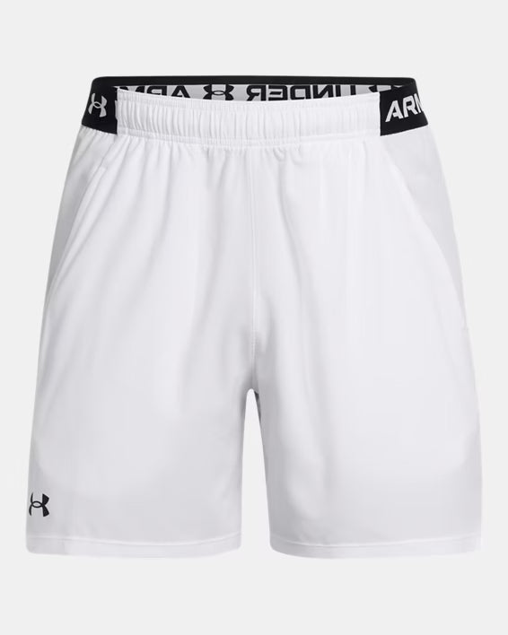 Under Armour Pantaloncini Shorts UA Vanish Woven Allenamento Uomo Bianco