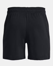 Under Armour Shorts da Allenamento UA Rival Terry 6 inches Misto Cotone Nero Uomo