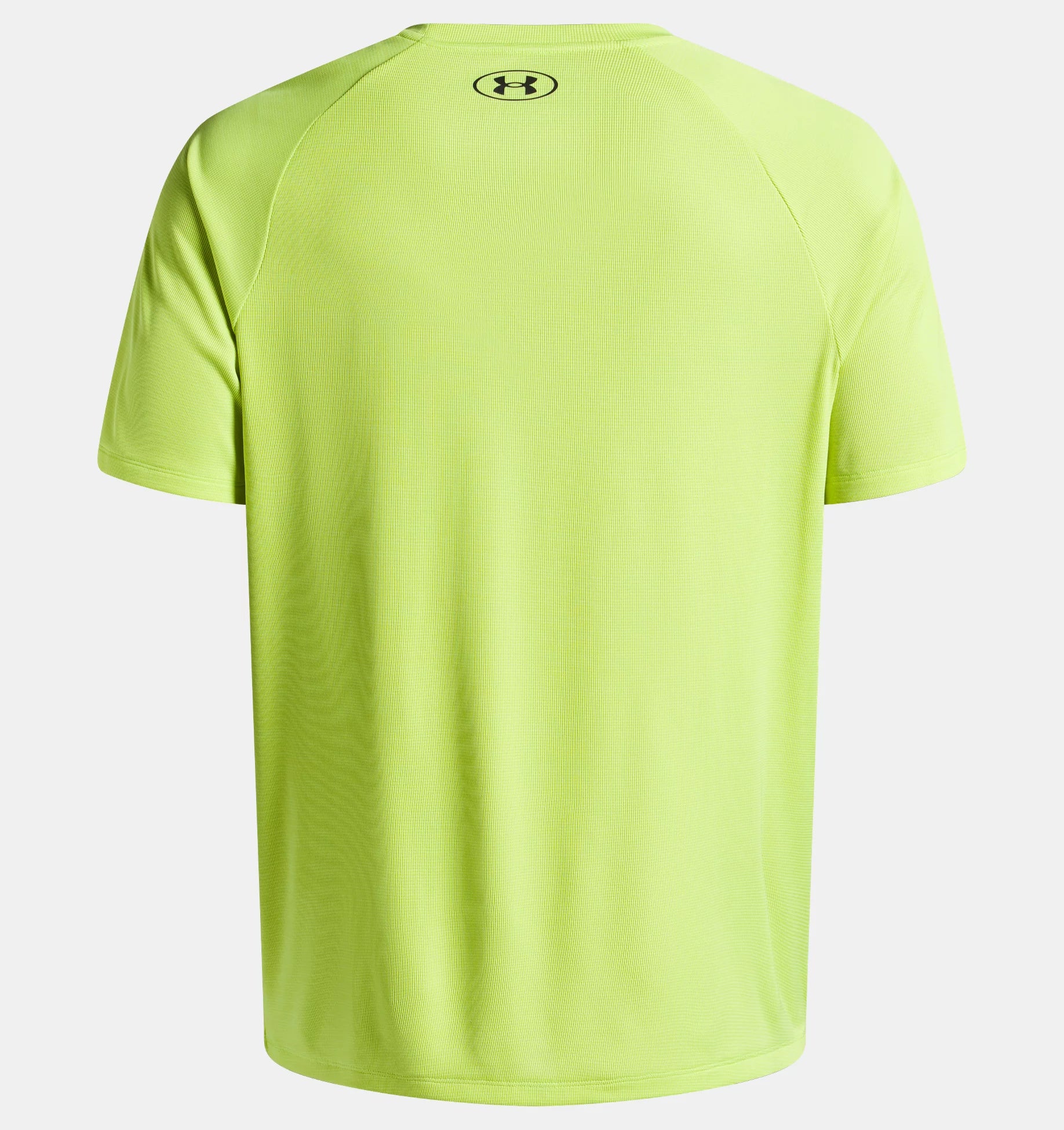 Under Armour Maglietta Allenamento Uomo UA Tech Textured T-shirt Poliestere Hyper Green