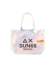 Sun68 Beach Bag Silver Beach