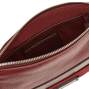 The Bridge Necessaire Ognissanti Pelle bovina Pochette necessaire 21x16x1 cm bordeaux