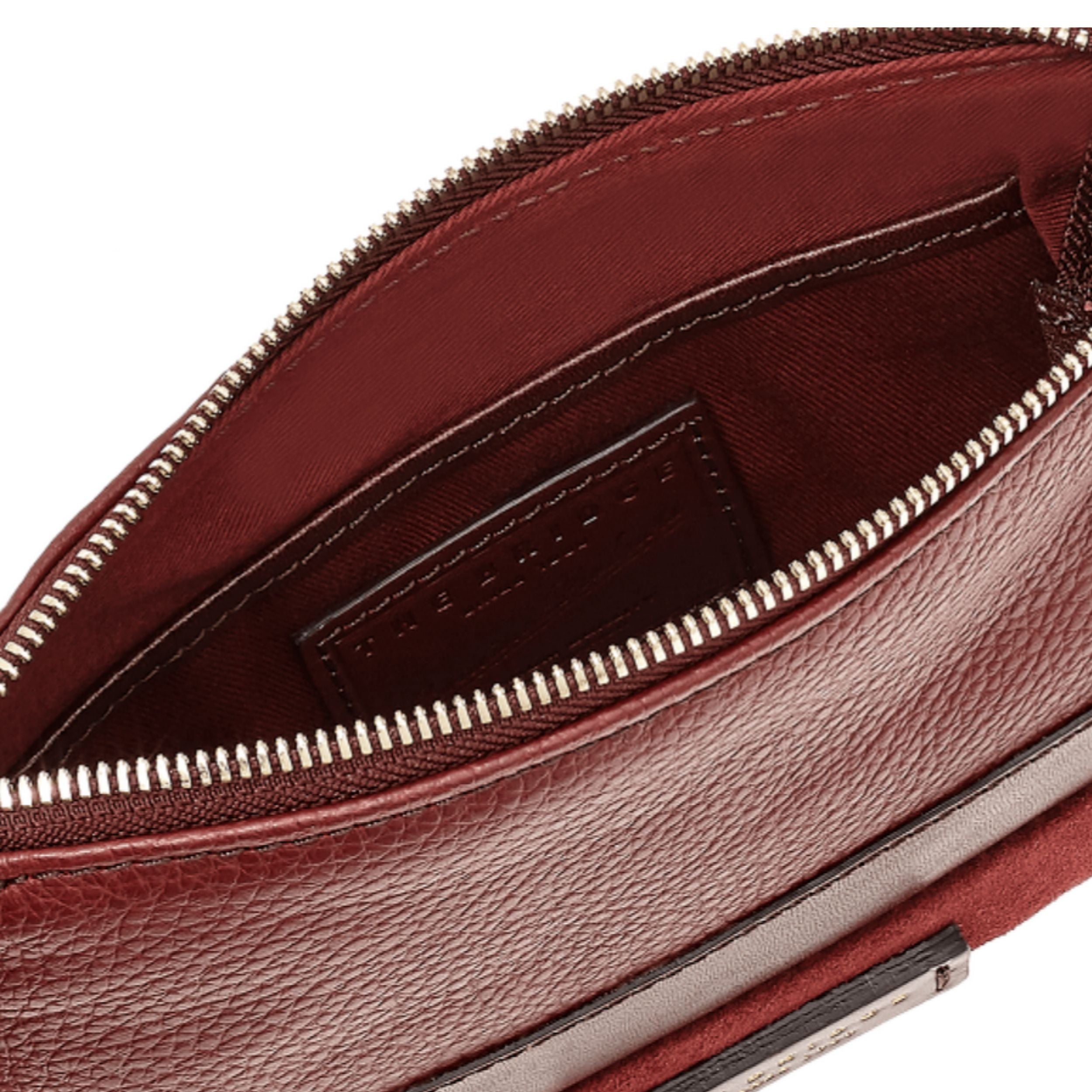 The Bridge Necessaire Ognissanti Pelle bovina Pochette necessaire 21x16x1 cm bordeaux