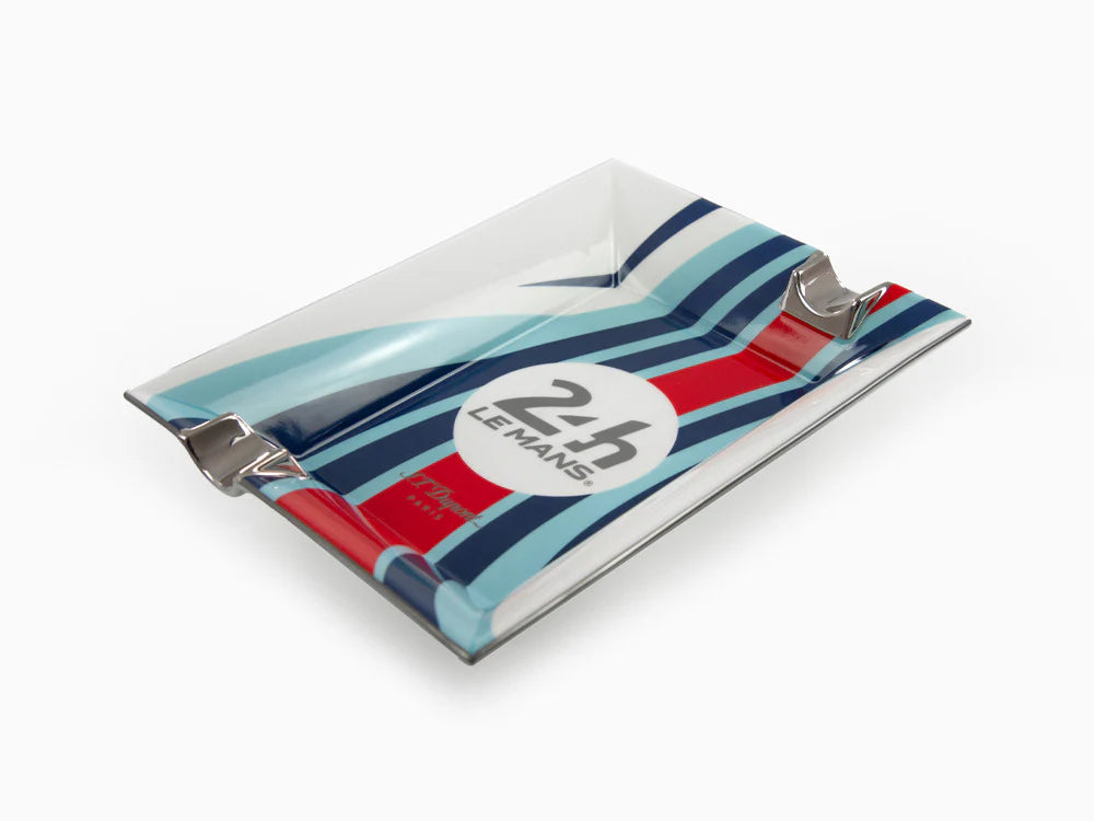 S.t.dupont posacenere in porcellana Limited edition Le Mans bianco 006488
