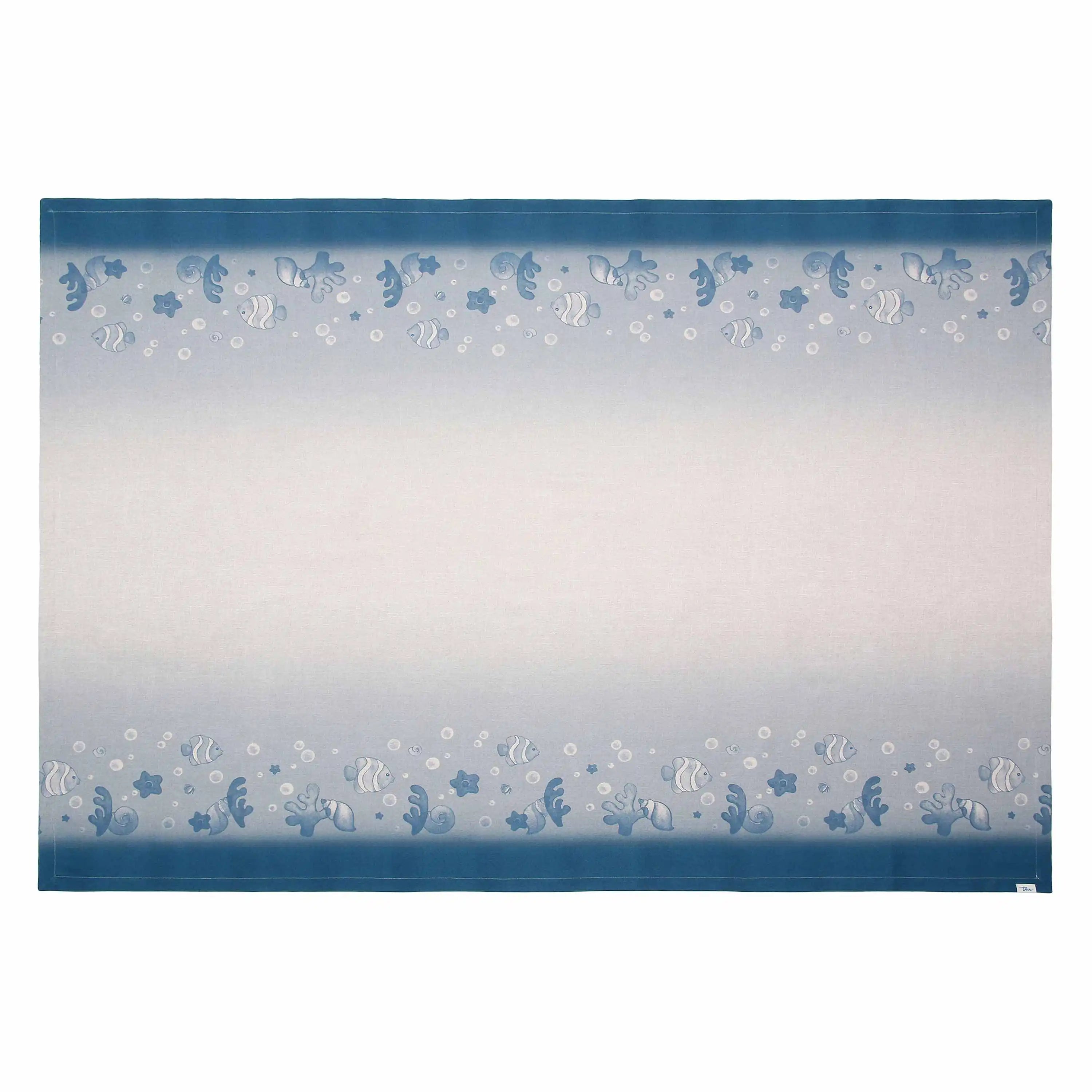 THUN tovaglia Runner Resistente alle Macchie 45x150 cm Mare da Amare Blue B101124