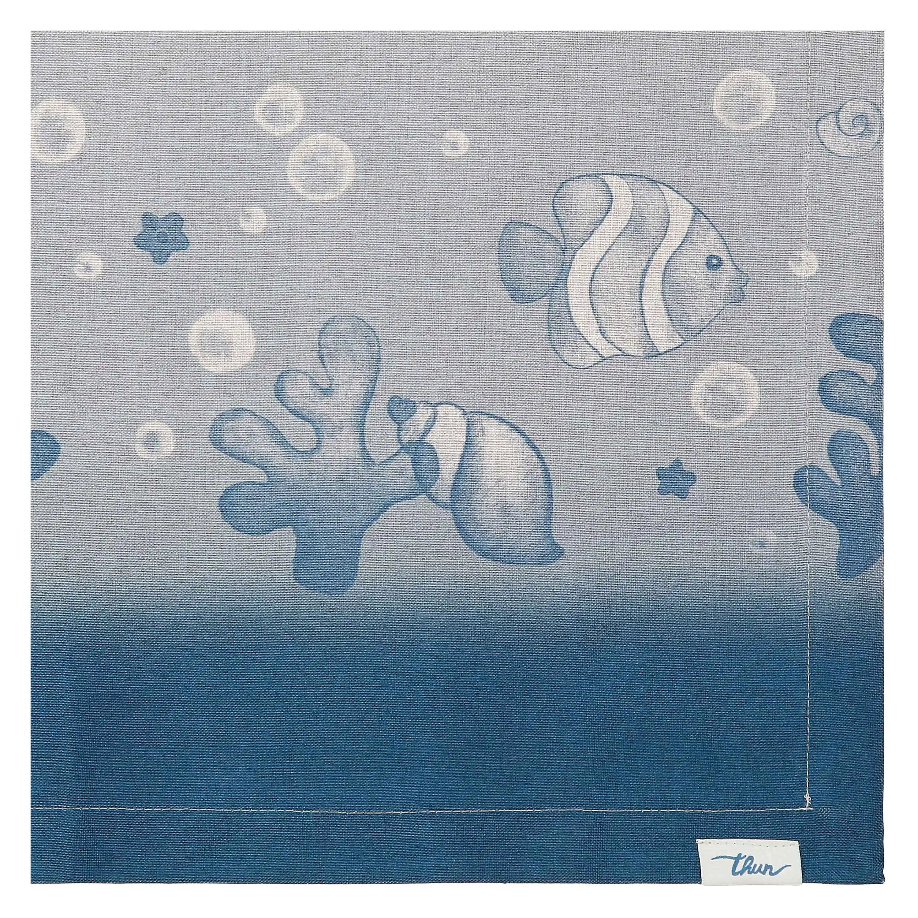 THUN tovaglia Resistente alle Macchie 260x150 cm Mare da Amare Blue B101122