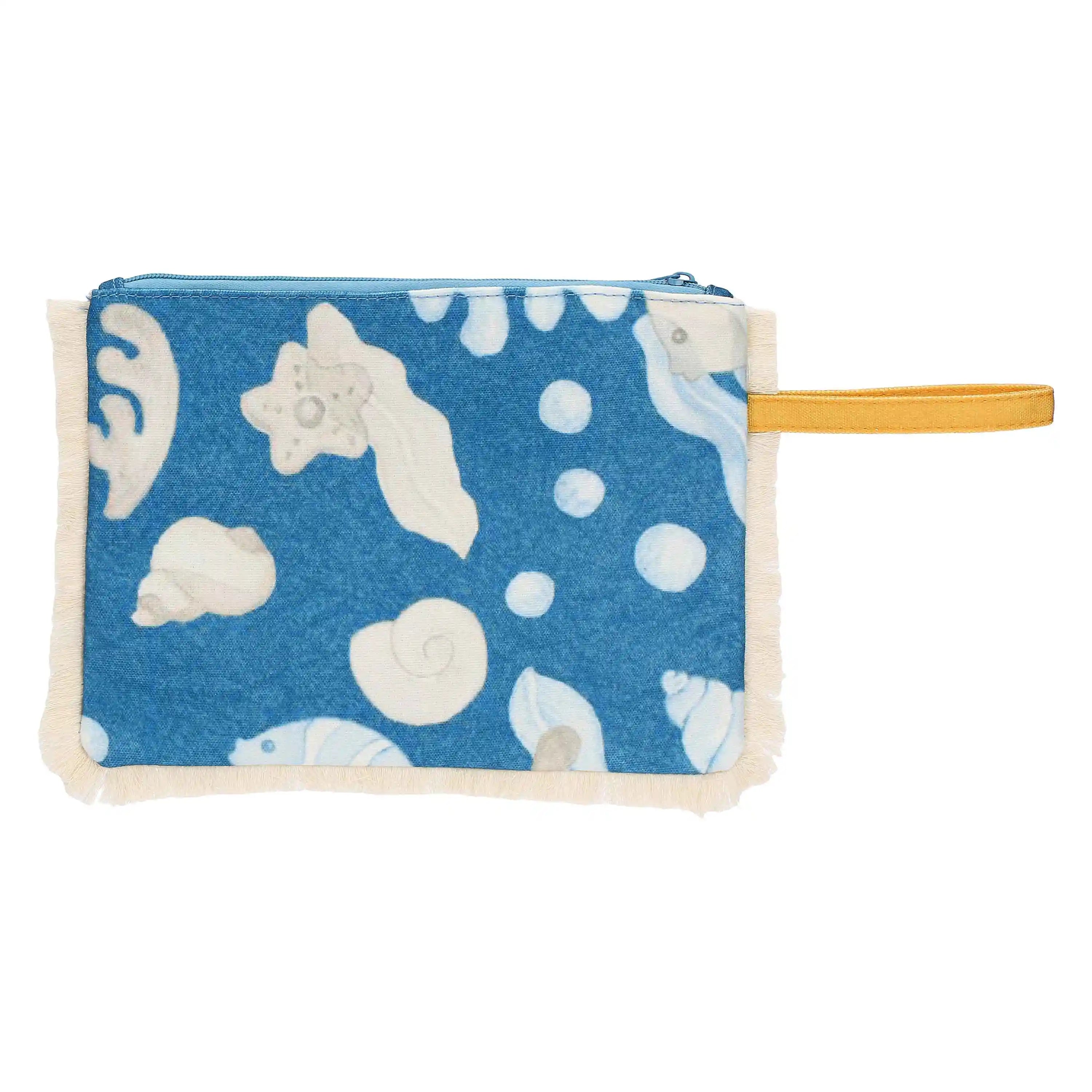 THUN Set Borsa Mare e Pochette 40x37x14 cm Mare da Amare Light Blue D002487