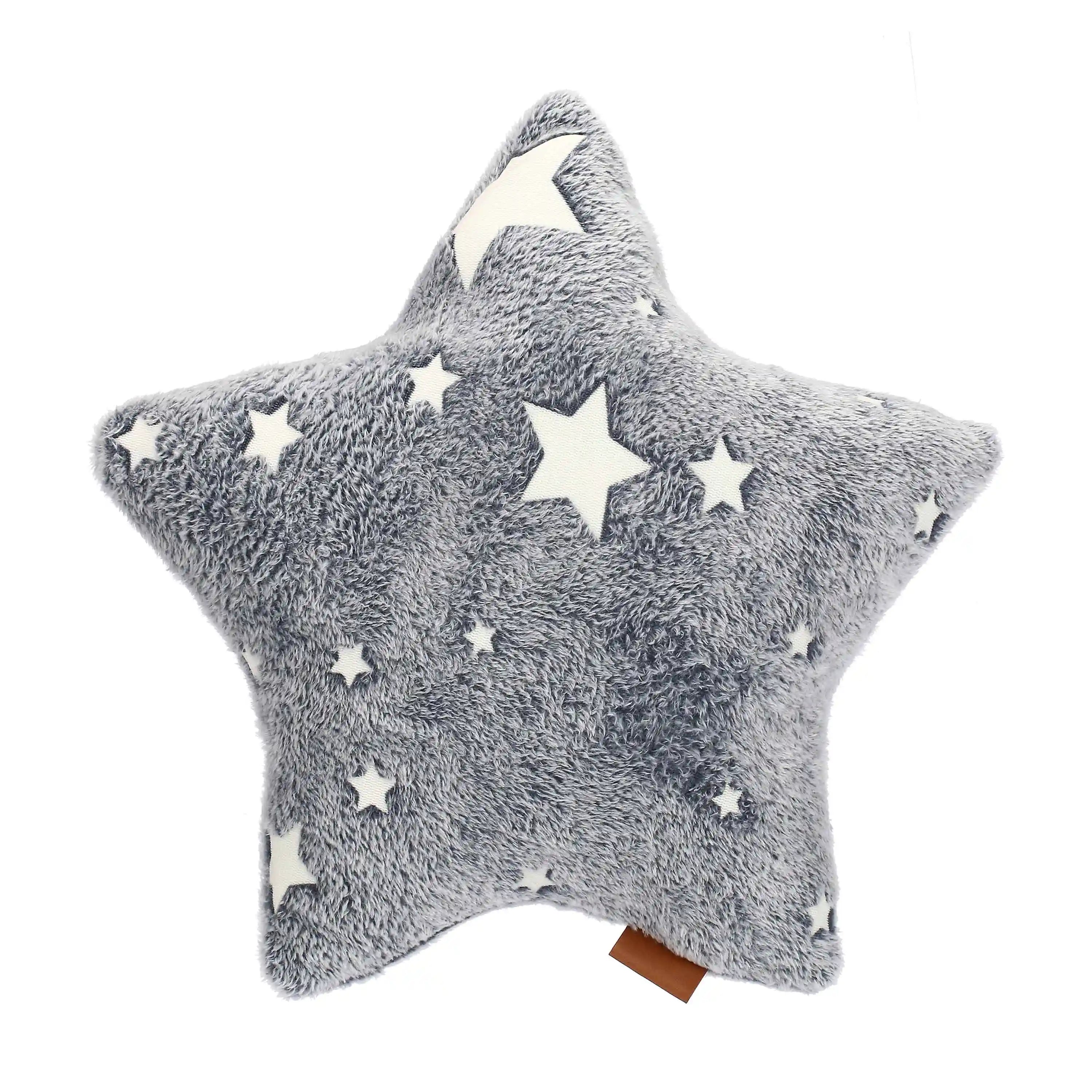 Thun cuscino sagomato stelle star si illumina al buio 40x40 cm