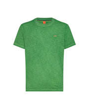 Sun68 Special Dyed Cotton Green T-Shirt