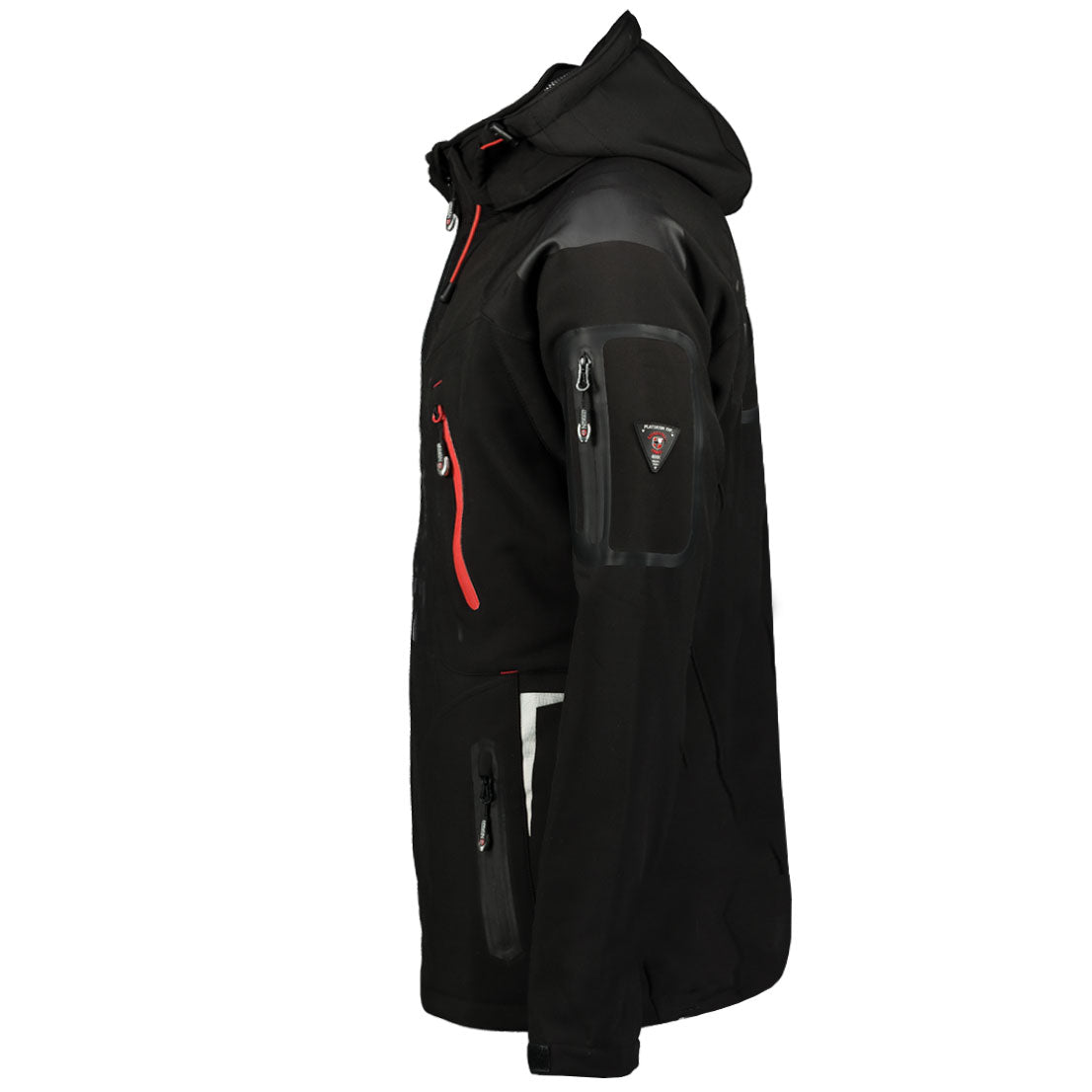 Geographical Norway Giubbotto Multifunzione Tangata Con Tasche Esterne Nero Uomo