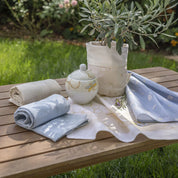 THUN® Set 4 Stronfinacci con Cestino Elegance Beige B101125