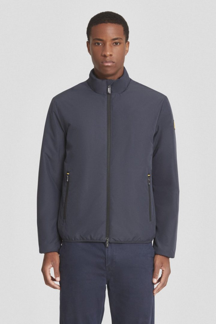 Ciesse Piumini Giubbotto Peter Giacca biker uomo imbottita blu navy