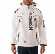 Geographical Norway Multifunctional Jacket With External Pockets White Men