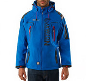 Geographical Norway Giubbotto Multifunzione Con Tasche Esterne Blu Royal Uomo