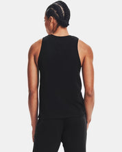 Under Armour Canotta Sportiva Donna Tank Top Elasticizzato Allenamento UA Tech Nero