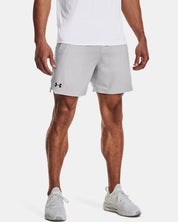 Under Armour Pantaloncini Shorts UA Vanish Woven Allenamento Uomo Grigio Halo