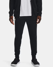 Under Armour Pantaloni Jogger Allenamento Terry Rival Misto Cotone Nero Uomo
