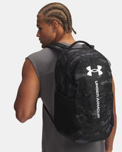 Under Armour Zaino UA HUSTLE 6.0 backpack impermeabile porta pc 16" Nero Camo Unisex