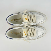 Valsport Scarpa Sneaker Davis Heritage in Nappa Bianco Marrone Dust Uomo