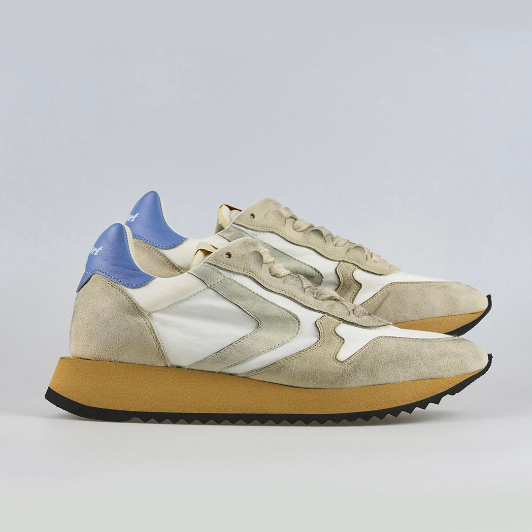 Valsport scarpe sneakers Magic Heritage nylon vintage sand pelle artigianali Made in Italy