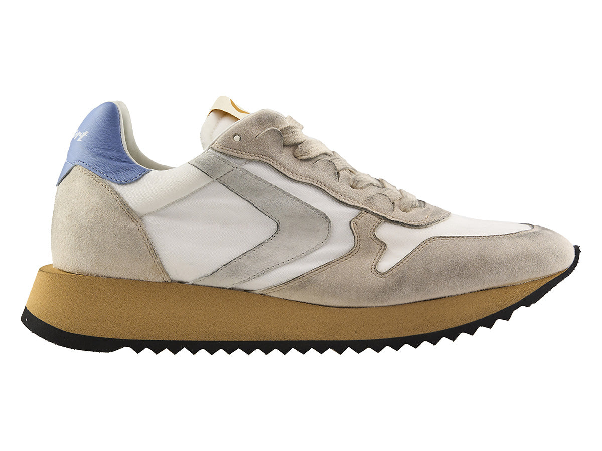 Valsport scarpe sneakers Magic Heritage nylon vintage sand pelle artigianali Made in Italy
