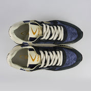 Valsport scarpe sneakers Magic Heritage nylon vintage pelle artigianali Made in Italy BLU