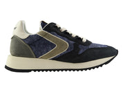 Valsport scarpe sneakers Magic Heritage nylon vintage pelle artigianali Made in Italy BLU