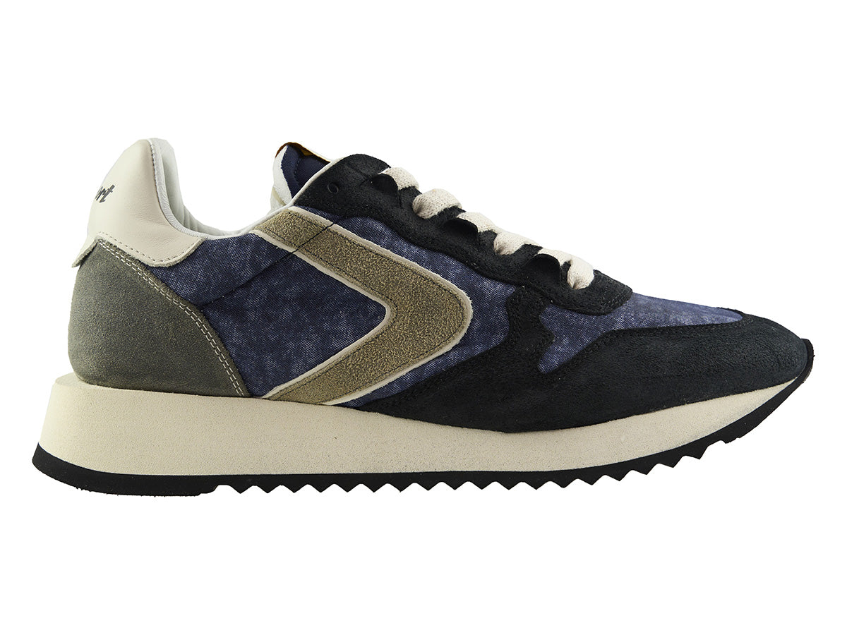 Valsport scarpe sneakers Magic Heritage nylon vintage pelle artigianali Made in Italy BLU