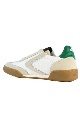 Valsport Scarpe Sneaker artigianali pelle Made in ITALY Volley Nylon bianco