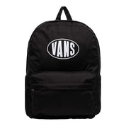 Vans Zaino Old Skool 22 litri Casual in Poliestere Riciclato Nero Bianco Unisex