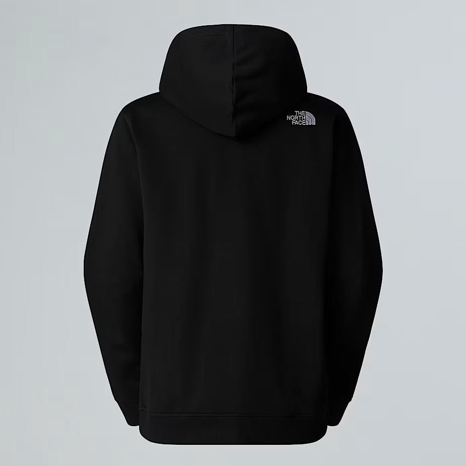The North Face Felpa Hoodie Donna Drew Peak Misto Cotone Nero