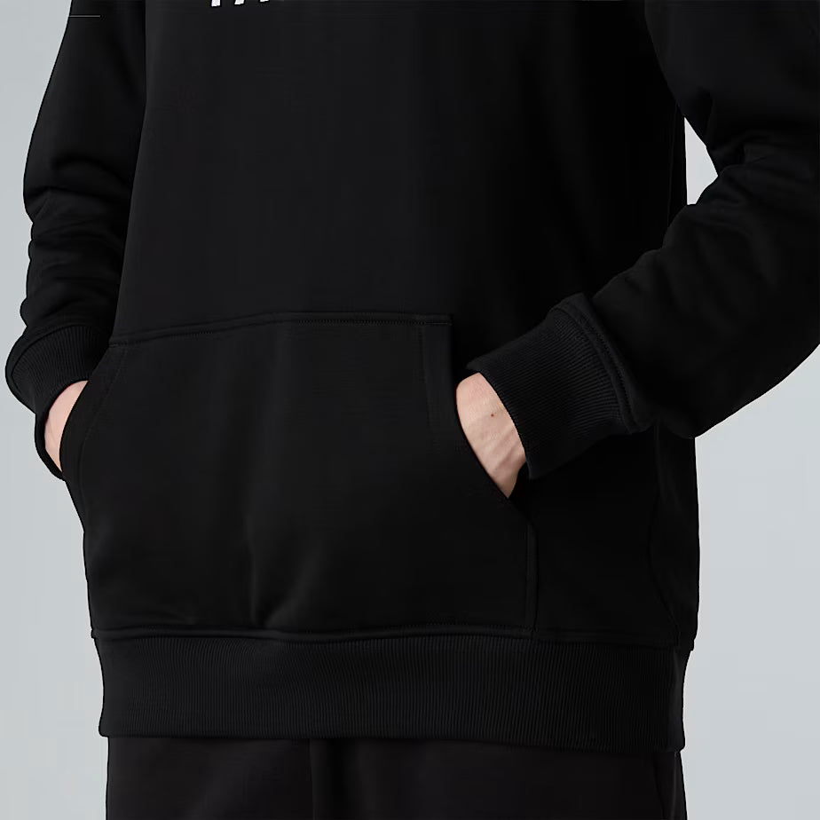 The North Face Felpa Hoodie Donna Drew Peak Misto Cotone Nero
