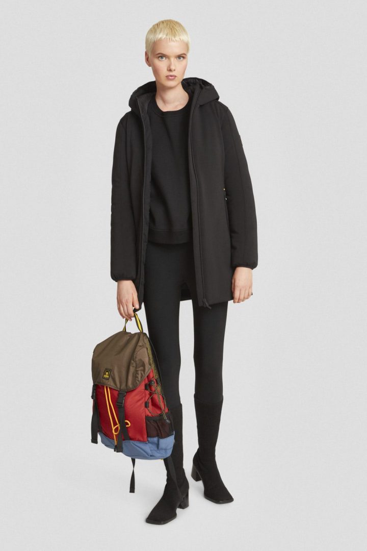 Ciesse Piumini Ysabel 3.0 Parka Giacca Impermeabile Softshell Cappuccio Nero Donna