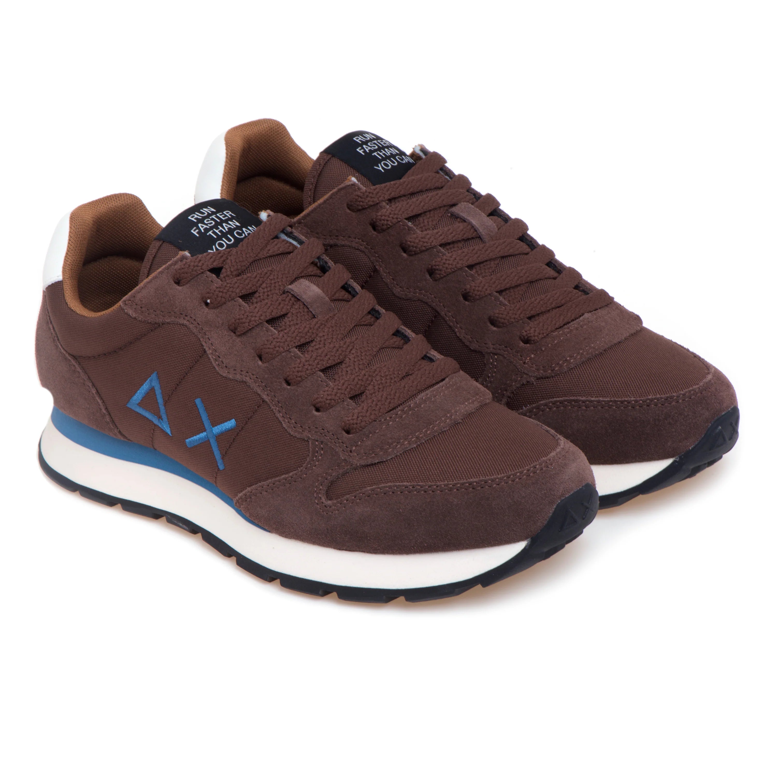 Sun68 Sneaker Casual Tom Solid Z45101 Marrone scuro Uomo