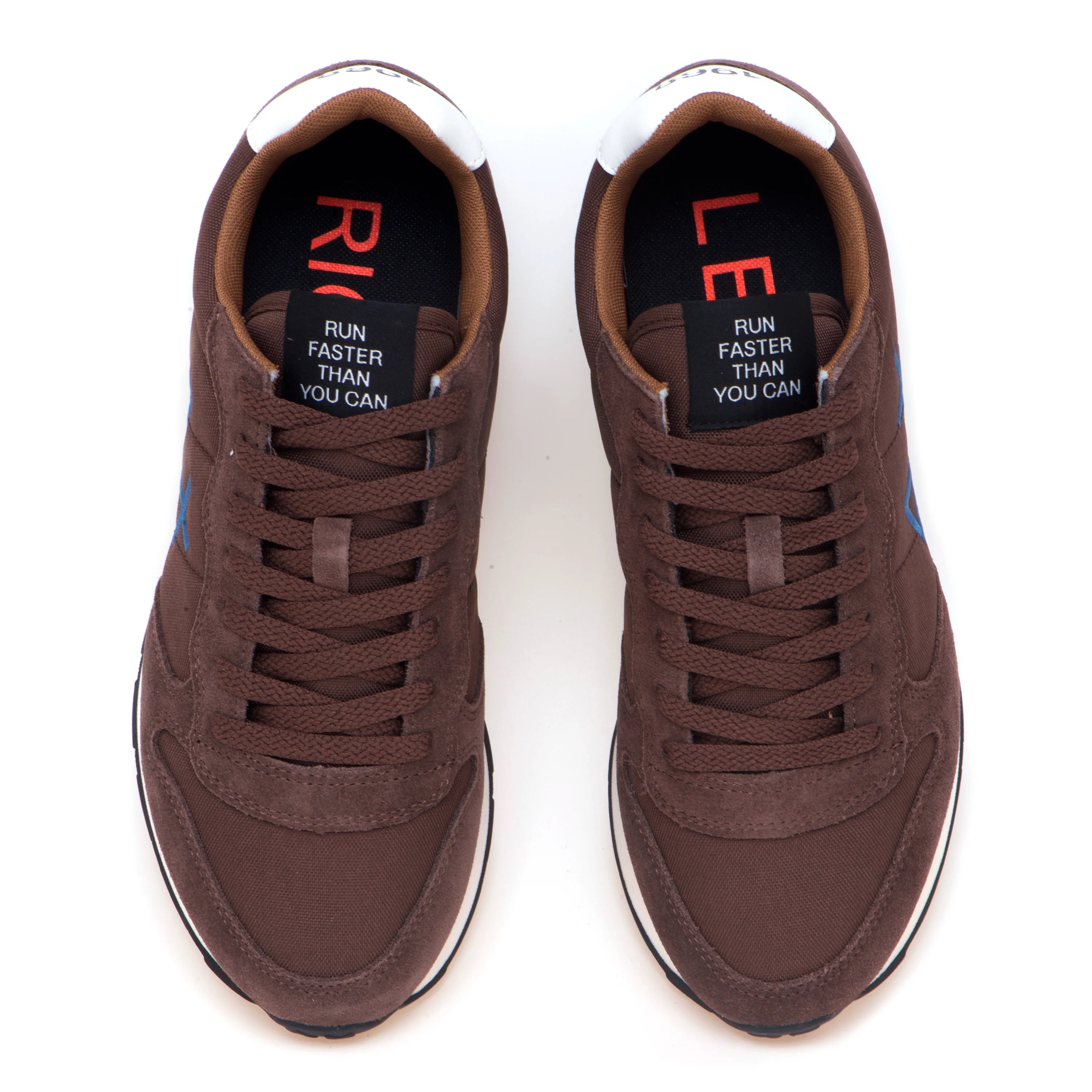 Sun68 Sneaker Casual Tom Solid Z45101 Marrone scuro Uomo