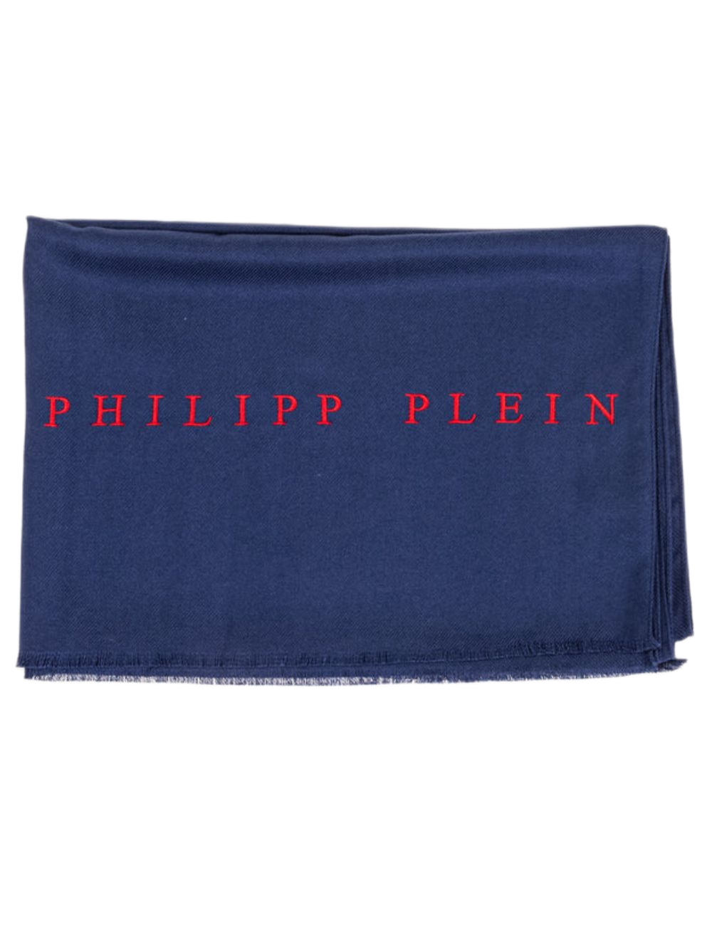 Philipp Plein Sciarpa Viscosa Made in Italy Blu