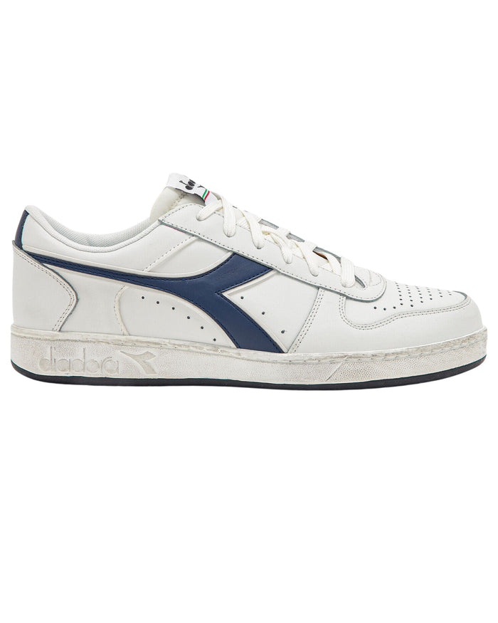 Diadora Sneakers Magic Basket Low Icon in White Leather 1