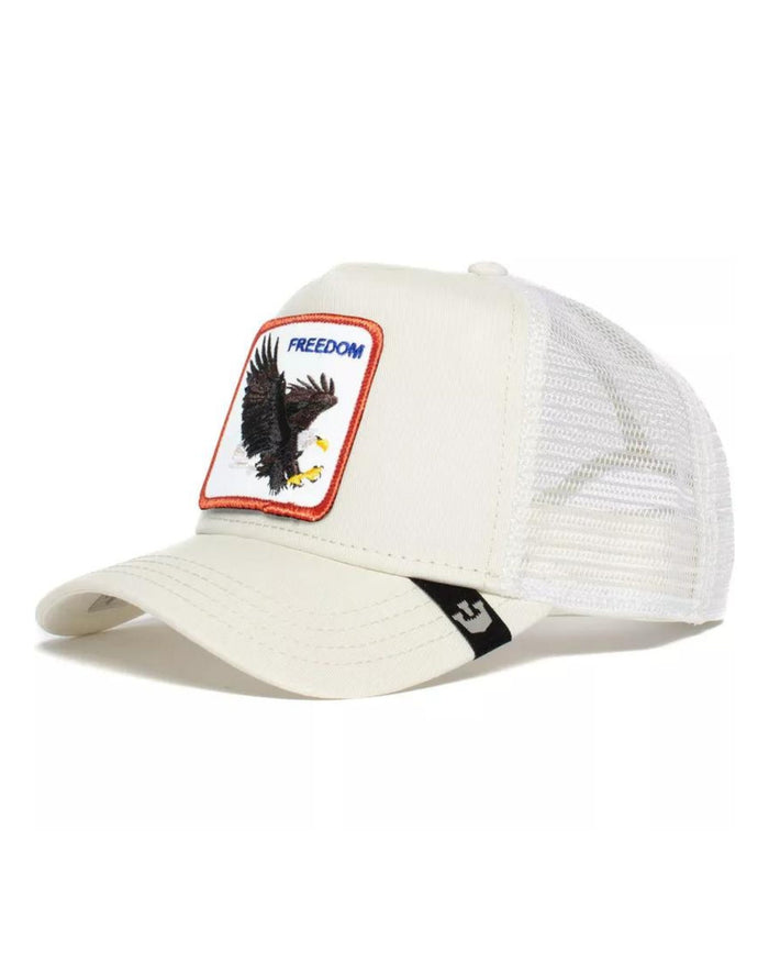 Goorin Bros. Trucker Cap Animal Farm 'the Freedom Eagle' White Unisex 2